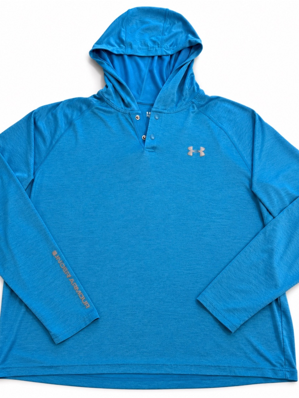 Under Armour Men’s Large Lightweight Hoodie Pullover Blue